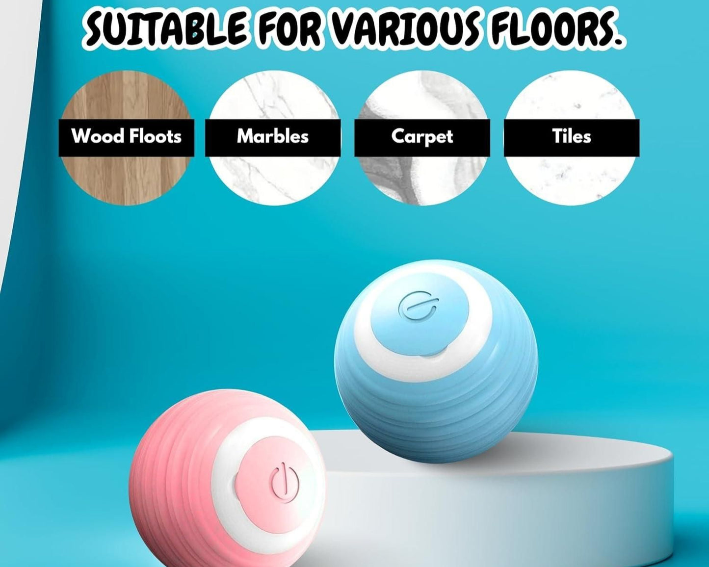 Pets Smart Gravity 360� Self Roller Ball Toy