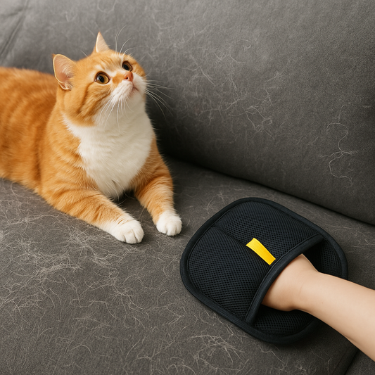 FurSweep | Effortless Pet Hair Removal Glove !